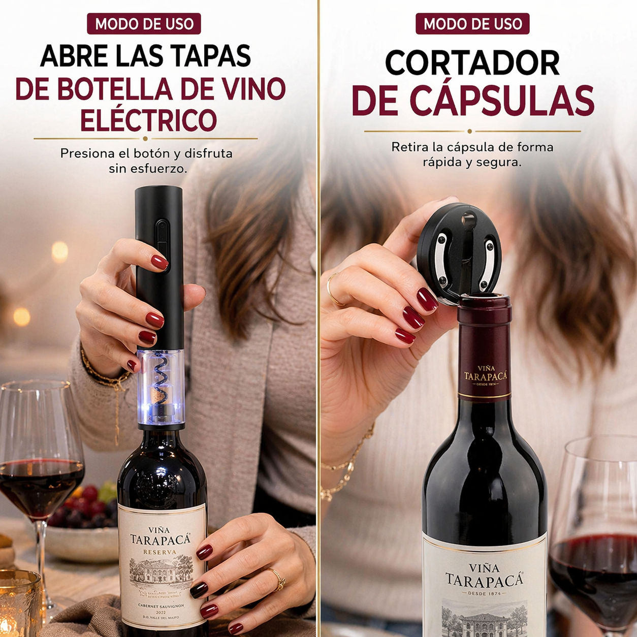 LUXOR VINO Kit Eléctrico 4 en 1