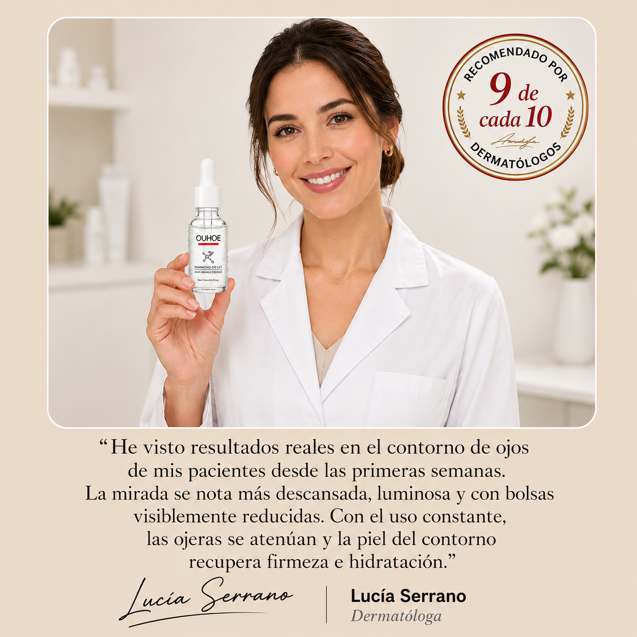 Maison OUHOE  Sérum Renovador de Ojos – Pura Luz, Pura Elegancia