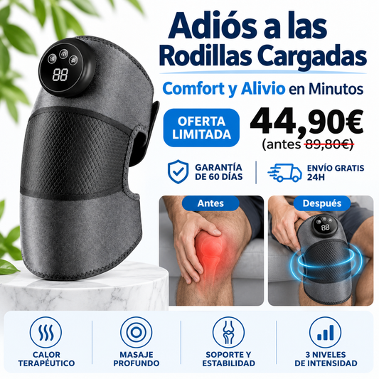 NOTA EL ALIVIO DESDE EL PRIMER USO RODILLAS LIGERAS EN 10 MIN SIN CREMAS, SIN PASTILLAS