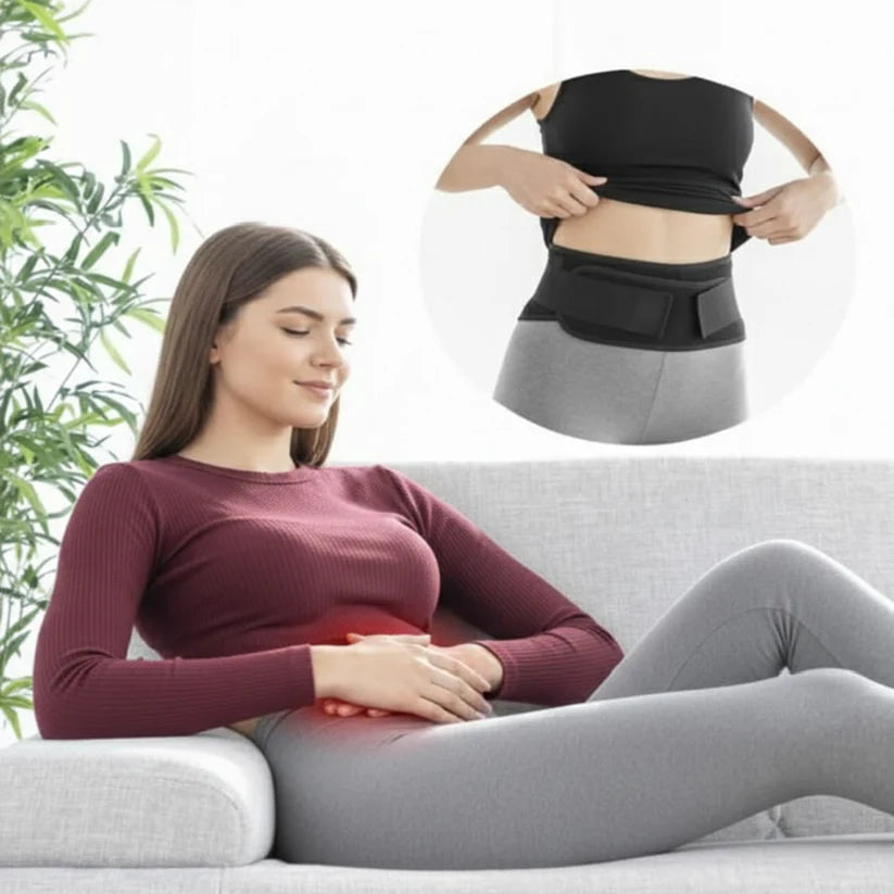 Faja Térmica Terapéutica con Soporte Lumbar - Alivio de Dolor y Corrector de Postura